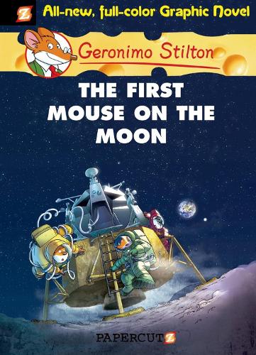 Бумажная книга «Geronimo Stilton Graphic Novels Vol. 14: The First Mouse on the Moon», автор Джеронимо Стилтон - фото №1