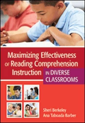Паперова книга «Maximizing Effectiveness of Reading Comprehension Instruction in Diverse Classrooms», авторів Ана Табоада Барбер, Шері Берклі - фото №1