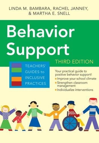 Бумажная книга «Behavior Support», авторов Линда М. Бамбара, Марта Э. Снелл, Рэйчел Джэнни - фото №1
