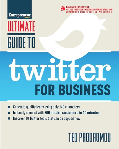 Паперова книга «Ultimate Guide to Twitter for Business», автор Тед Продрому - фото №1