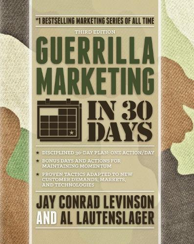 Паперова книга «Guerrilla Marketing in 30 Days», авторів Аль Лаутенслагер, Джей Левінсон - фото №1