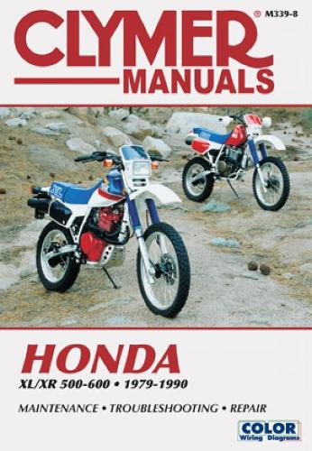 Паперова книга «Honda Xl/Xr 500-600 1979-1990», автор Haynes Publishing - фото №1