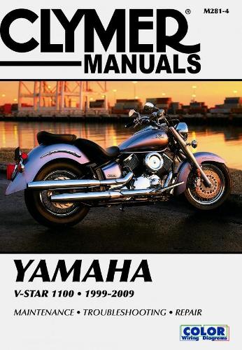 Бумажная книга «Yamaha V-Star 1100 Series Motorcycle (1999-2009) Service Repair Manual», автор Haynes Publishing - фото №1