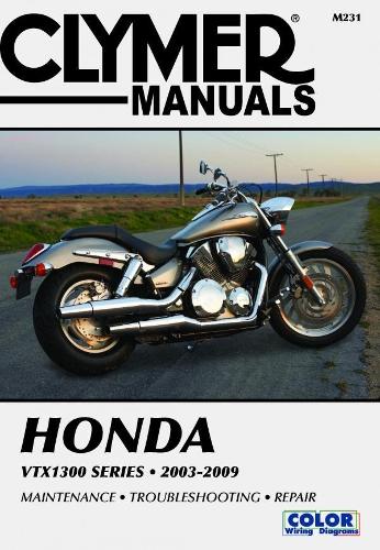 Бумажная книга «Honda VTX1300 Series Motorcycle (2003-2009) Service Repair Manual», автор Haynes Publishing - фото №1