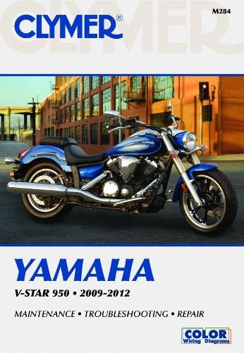 Паперова книга «Yamaha V-Star 950 Motorcycle (2009-2012) Service Repair Manual», автор Haynes Publishing - фото №1