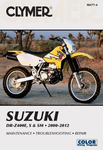 Паперова книга «Suzuki DR-Z400E, S & SM Manual Motorcycle (2000-2012) Service Repair Manual», автор Haynes Publishing - фото №1
