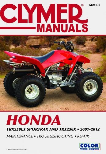 Бумажная книга «Honda TRX250 Sportrax Series ATV (2001-2012) Service Repair Manual», автор Haynes Publishing - фото №1