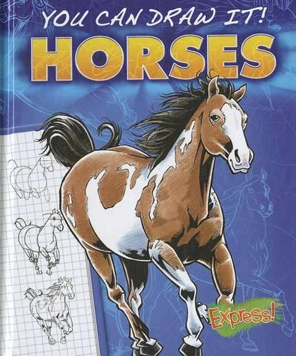 Паперова книга «Express: You Can Draw It! Horses», автор Джон Еппард - фото №1