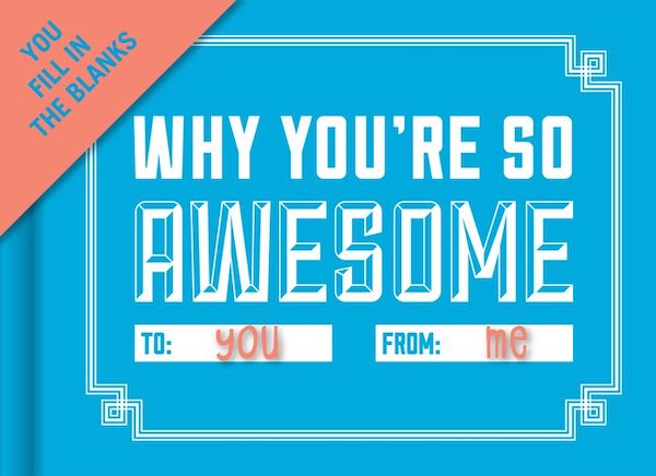Паперова книга «Why You`re So Awesome» - фото №1