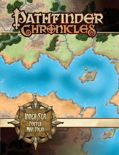 Паперова книга «Pathfinder Chronicles: Inner Sea Poster Map Folio», автор Роб Лаццаретті - фото №1