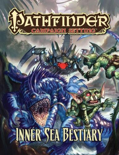 Бумажная книга «Pathfinder Campaign Setting: Inner Sea Bestiary», автор Джим Гровс - фото №1