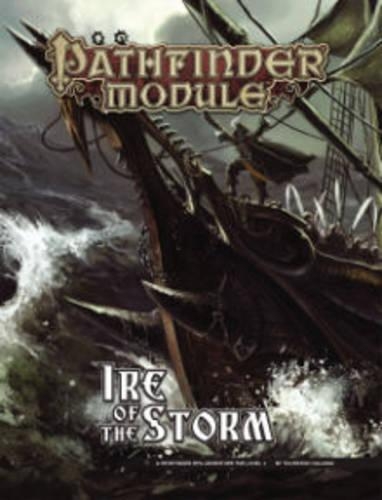 Паперова книга «Pathfinder Module: Ire of the Storm», автор Турстон Хіллман - фото №1