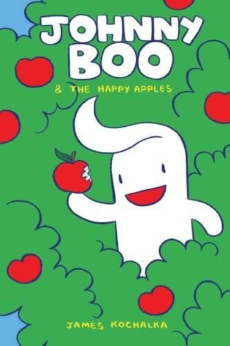 Паперова книга «Johnny Boo and the Happy Apples (Johnny Boo Book 3)», автор Джеймс Кочалка - фото №1