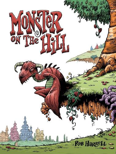 Бумажная книга «Monster on the Hill», автор Роб Харрелл - фото №1
