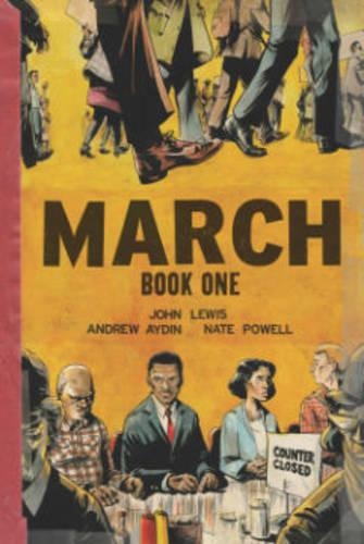Бумажная книга «March: Book One (Oversized Edition)», авторов Эндрю Айдин, Джон Льюис - фото №1