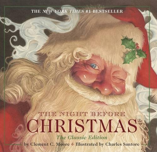 Бумажная книга «The Night Before Christmas Board Book: The Classic Edition», автор Клемент Мур - фото №1