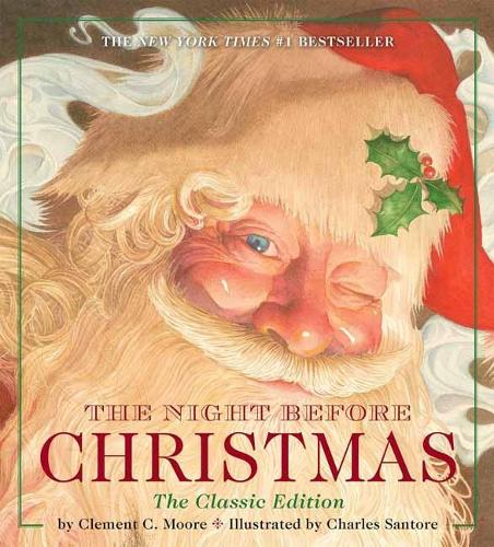 Бумажная книга «The Night Before Christmas Oversized Padded Board Book: The Classic Edition», автор Клемент Мур - фото №1