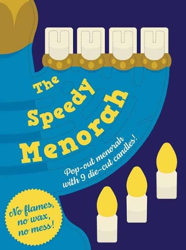 Бумажная книга «Speedy Menorah: With a Pop-Out Menorah and 9 Die-Cut Candles», автор Cider Mill Press - фото №1