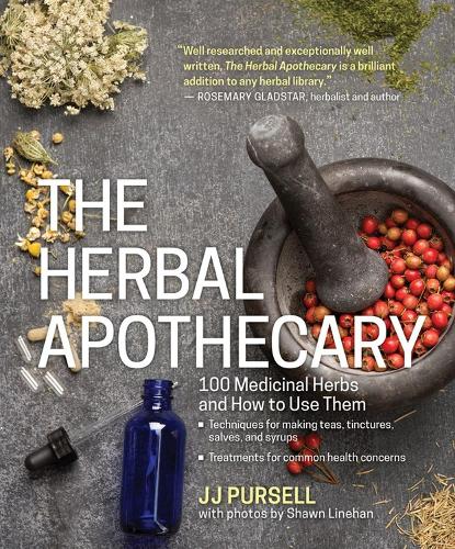 Бумажная книга «The Herbal Apothecary: 100 Medicinal Herbs and How to Use Them», автор Джей Джей Пёрселл - фото №1