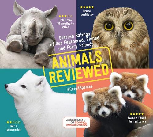Бумажная книга «Animals Reviewed: Starred Ratings of Our Feathered, Finned, and Furry Friends», автор Ассоциация зоопарков и аквариумов - фото №1