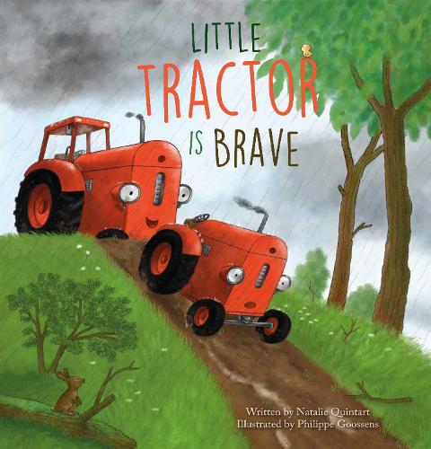 Бумажная книга «Little Tractor Is Brave», автор Натали Квинтарт - фото №1