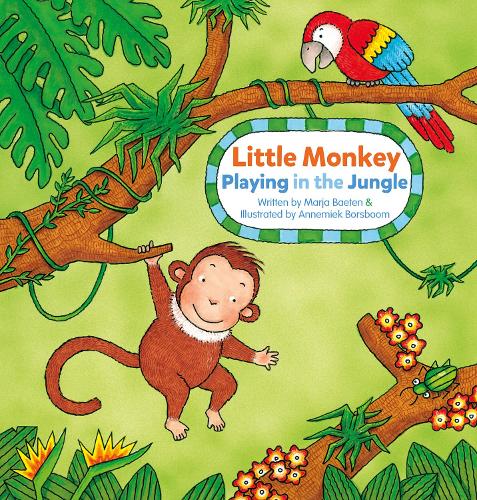 Бумажная книга «Little Monkey. Playing in the Jungle», автор Марья Баетен - фото №1