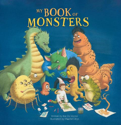 Бумажная книга «My Book of Monsters», автор Ине де Вольдер - фото №1