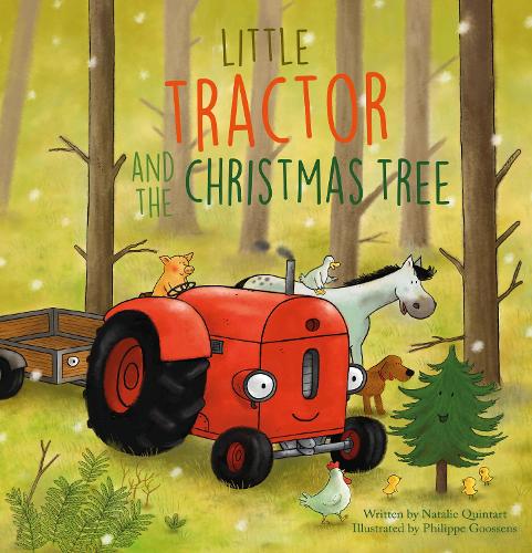 Бумажная книга «Little Tractor and the Christmas Tree», автор Натали Квинтарт - фото №1