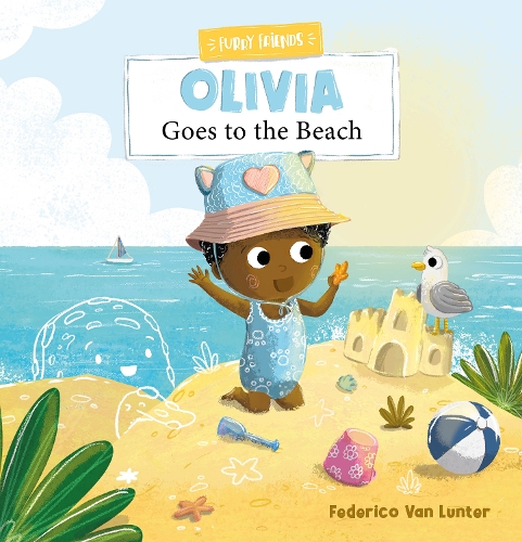 Паперова книга «Olivia Goes to the Beach», автор Федеріко Ван Лантер - фото №1