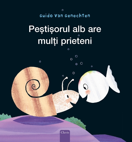 [object Object] «Peștișorul alb are mulți prieteni (Little White Fish Has Many Friends, Romanian)», автор Гвидо ван Генехтен - фото №1