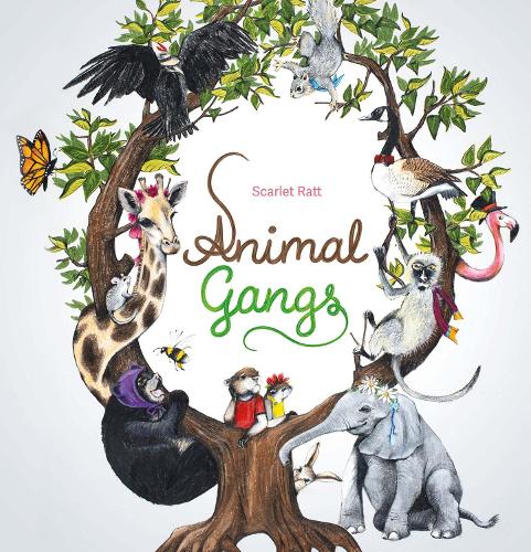 Бумажная книга «Animal Gangs», автор Скарлет Ратт - фото №1