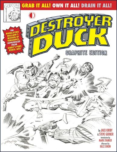 Бумажная книга «Destroyer Duck Graphite Edition», автор Стив Гербер - фото №1