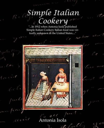 Паперова книга «Simple Italian Cookery», автор Антонія Ізола - фото №1