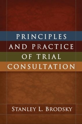 Паперова книга «Principles and Practice of Trial Consultation», автор Стенлі Л. Бродський - фото №1