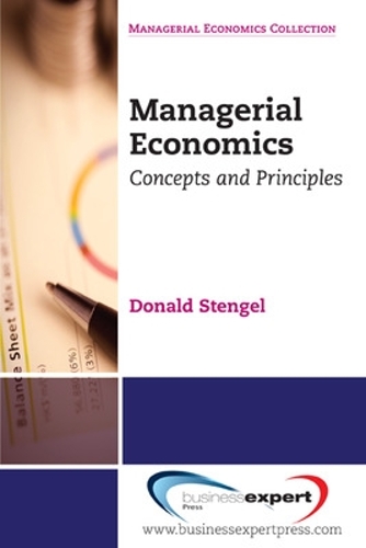 Паперова книга «Managerial Economics: Concepts and Principles», автор Дональд Стенгель - фото №1