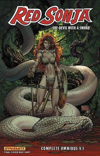 Бумажная книга «Red Sonja: She-Devil with a Sword Omnibus Volume 1», авторов Майкл Эйвон Оэминг, Майк Кэри - фото №1