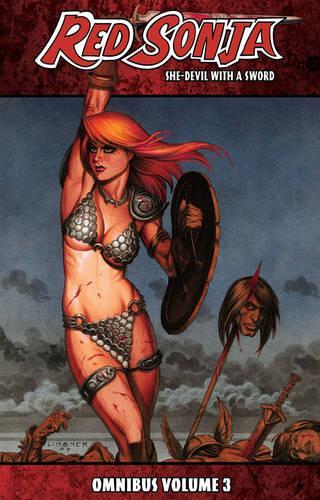 Паперова книга «Red Sonja», авторів Арвід Нельсон, Брайан Рід, Кевін Маккарті, Равен Грегорі - фото №1