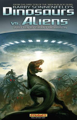 Бумажная книга «Barry Sonnenfeld's Dinosaurs Vs Aliens», автор Грант Моррисон - фото №1