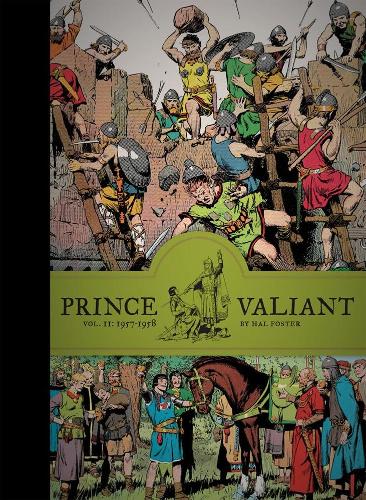 Бумажная книга «Prince Valiant Vol. 11: 1957-1958», автор Хал Фостер - фото №1