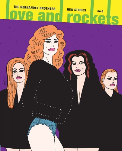 Бумажная книга «Love and Rockets: New Stories No. 8», авторов Гилберт Эрнандес, Хайме Эрнандес - фото №1