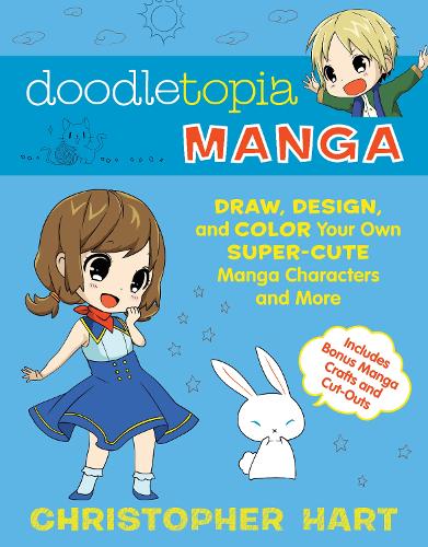 Бумажная книга «Doodletopia: Manga», автор К. Харт - фото №1