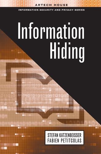 Паперова книга «Information Hiding», авторів Фаб'єн Петітколас, Штефан Катценбайссер - фото №1