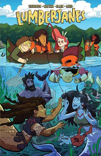 Паперова книга «Lumberjanes Vol. 5: Band Together», авторів Грейс Елліс, Н. Д. Стівенсон, Шеннон Уоттерс - фото №1