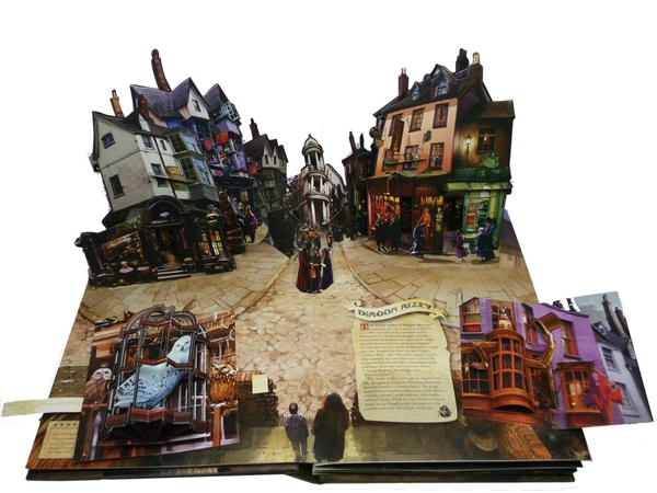 Паперова книга «Harry Potter: A Pop-Up Book», автор Ендрю Вільямсон - фото №1
