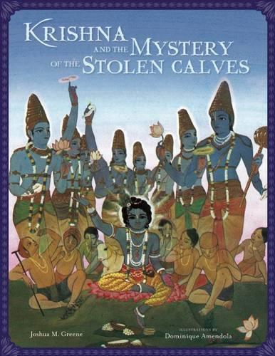 Бумажная книга «Krishna and the Mystery of the Stolen Calves: A Mandala Classic», автор Джошуа М. Грин - фото №1