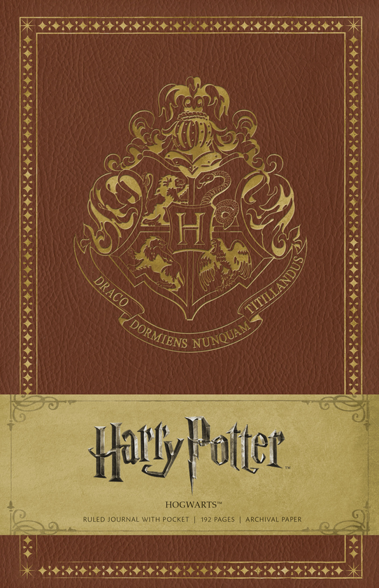 Бумажная книга «Harry Potter Hogwarts Hardcover Ruled Journal. Блокнот» - фото №1
