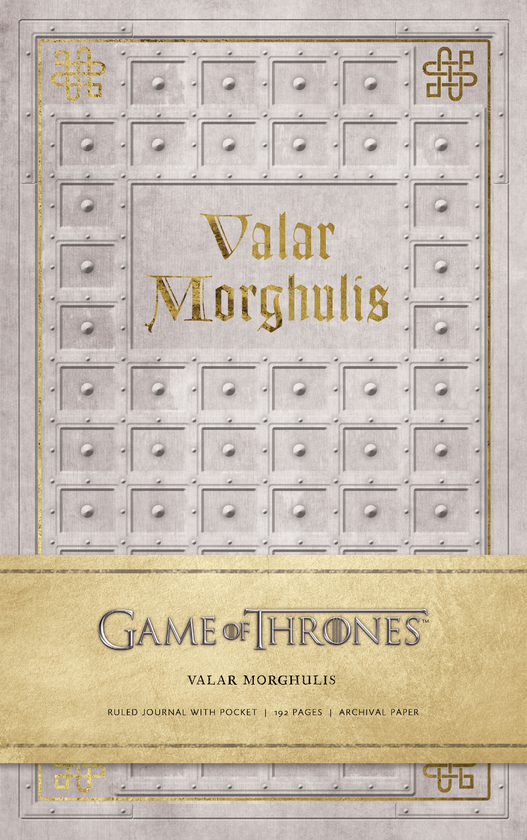 Бумажная книга «Game of Thrones Valar Morghulis» - фото №1