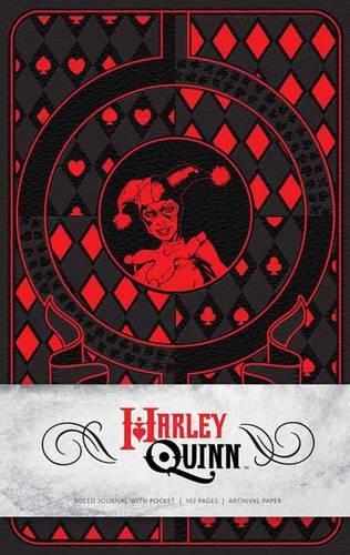 Бумажная книга «Harley Quinn Hardcover Ruled Journal», автор Мэтью К. Мэннинг - фото №1