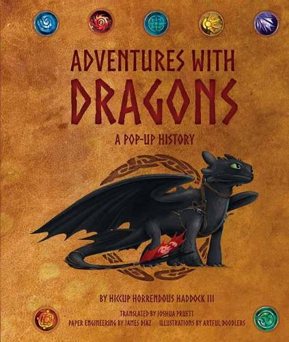 Паперова книга «DreamWorks Dragons: Adventures with Dragons: A Pop-Up History» - фото №1