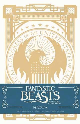 Бумажная книга «Fantastic Beasts and Where to Find them: MACUSA Hardcover Ruled Journal», автор Insight Editions - фото №1